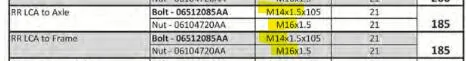 Jeep Wrangler JL Torque Specs and a broken M16 bolt 1722374714968-f
