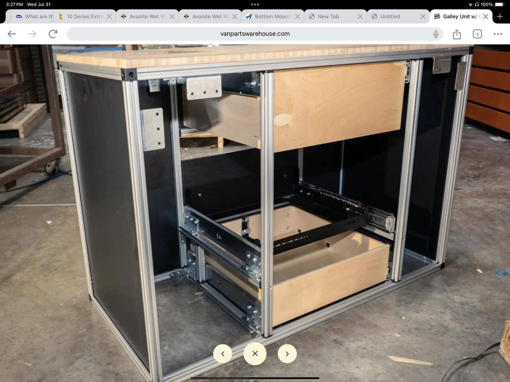 Jeep Wrangler JL DIY platform and drawer system IMG_2592