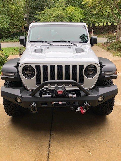 Jeep Wrangler JL Warn Elite JL Full Width Front Bumper! z9