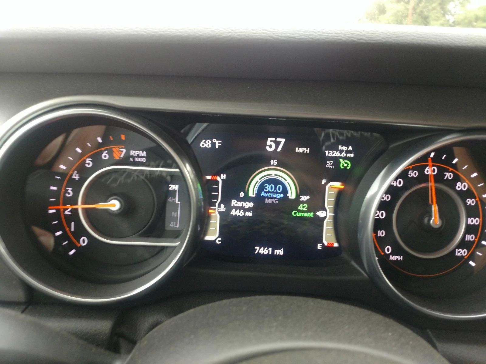 Jeep Wrangler JL MPG impressive so far IMG_20180919_123025636