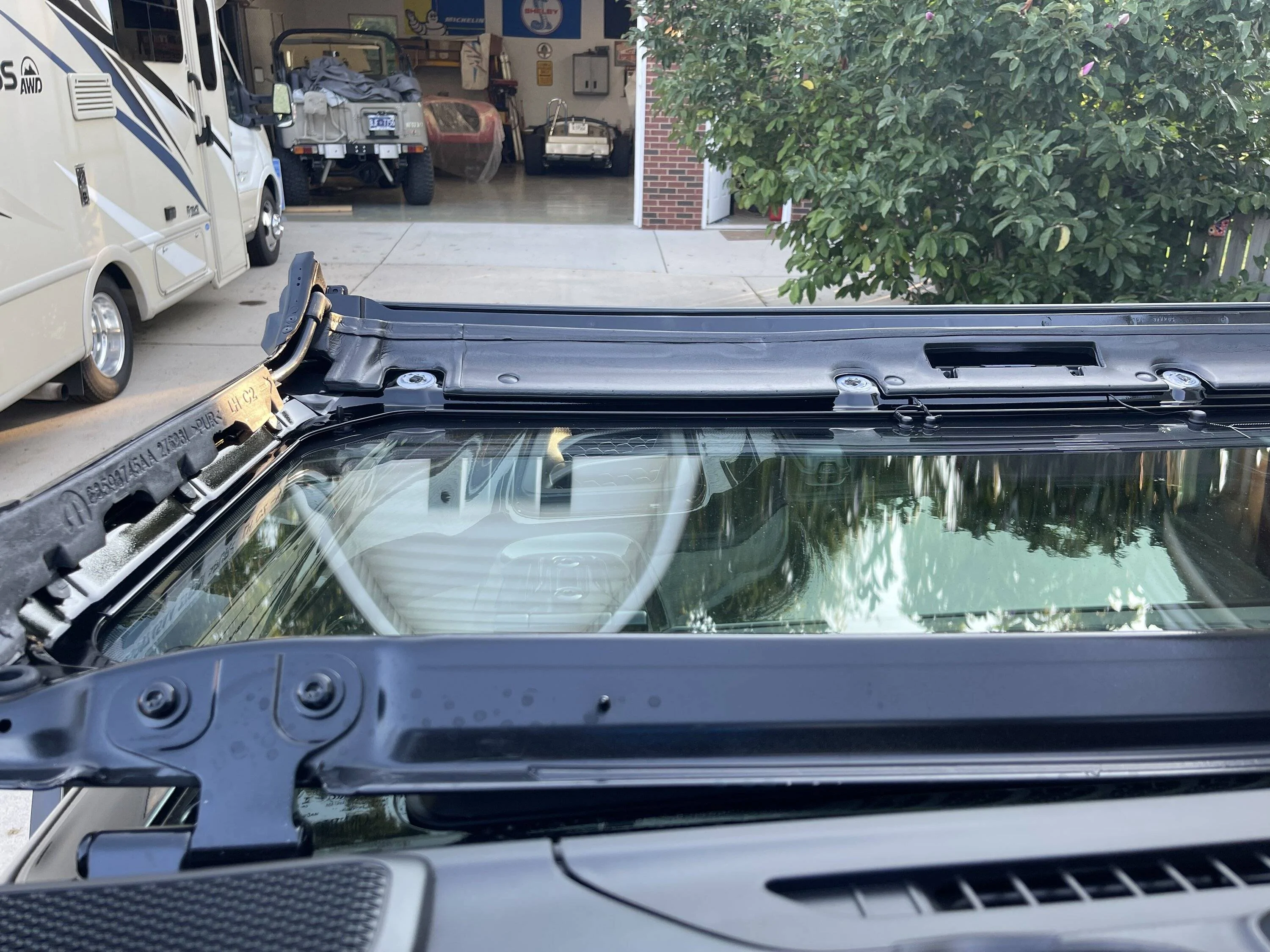Jeep Wrangler JL Rubicon X, is this insulation stock? IMG_3026