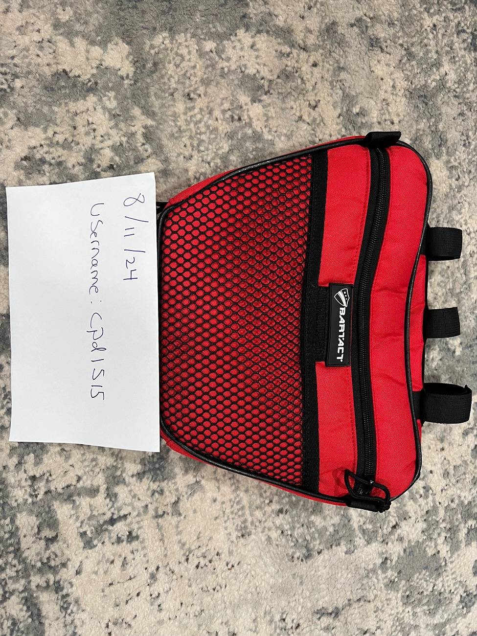 Jeep Wrangler JL WTS: Bartact Grab Handle Bag - RED (Mint Condition)-$30 IMG_1463