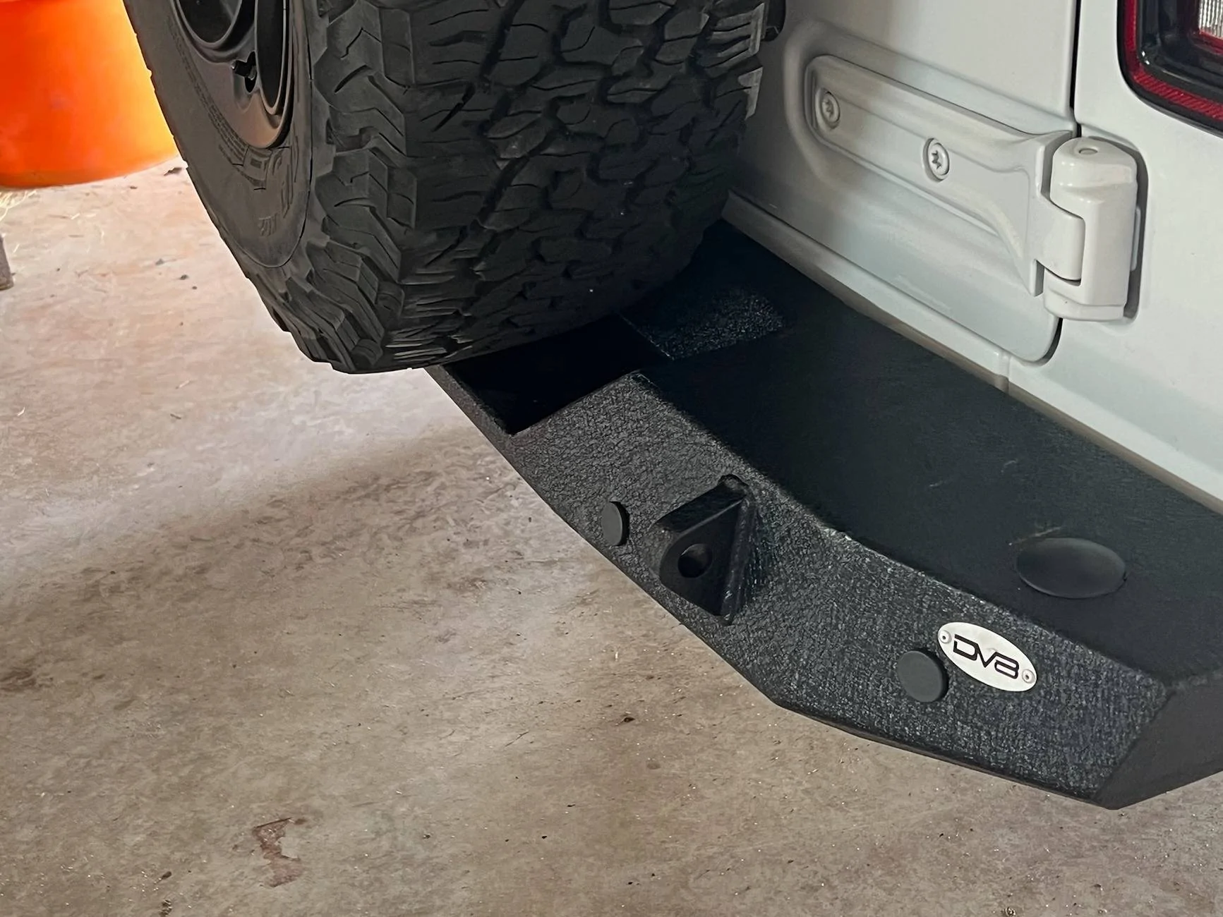 Jeep Wrangler JL DV8 Rear Bumper JL IMG_6120
