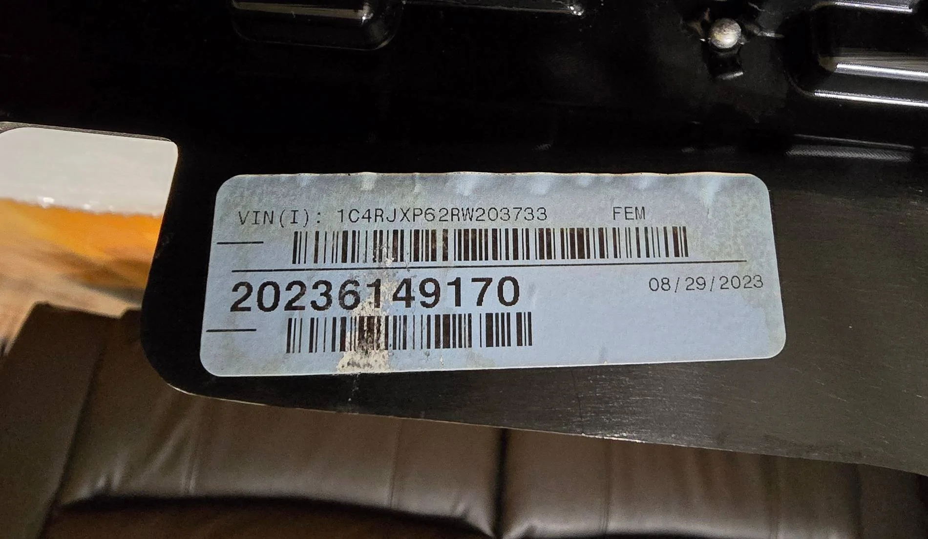 Jeep Wrangler JL WTB 2024 Earl grille 20240811_145648