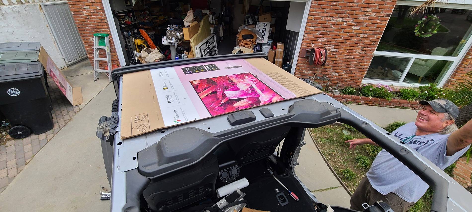 Jeep Wrangler JL Sun Shade What a Difference 20230613_122941