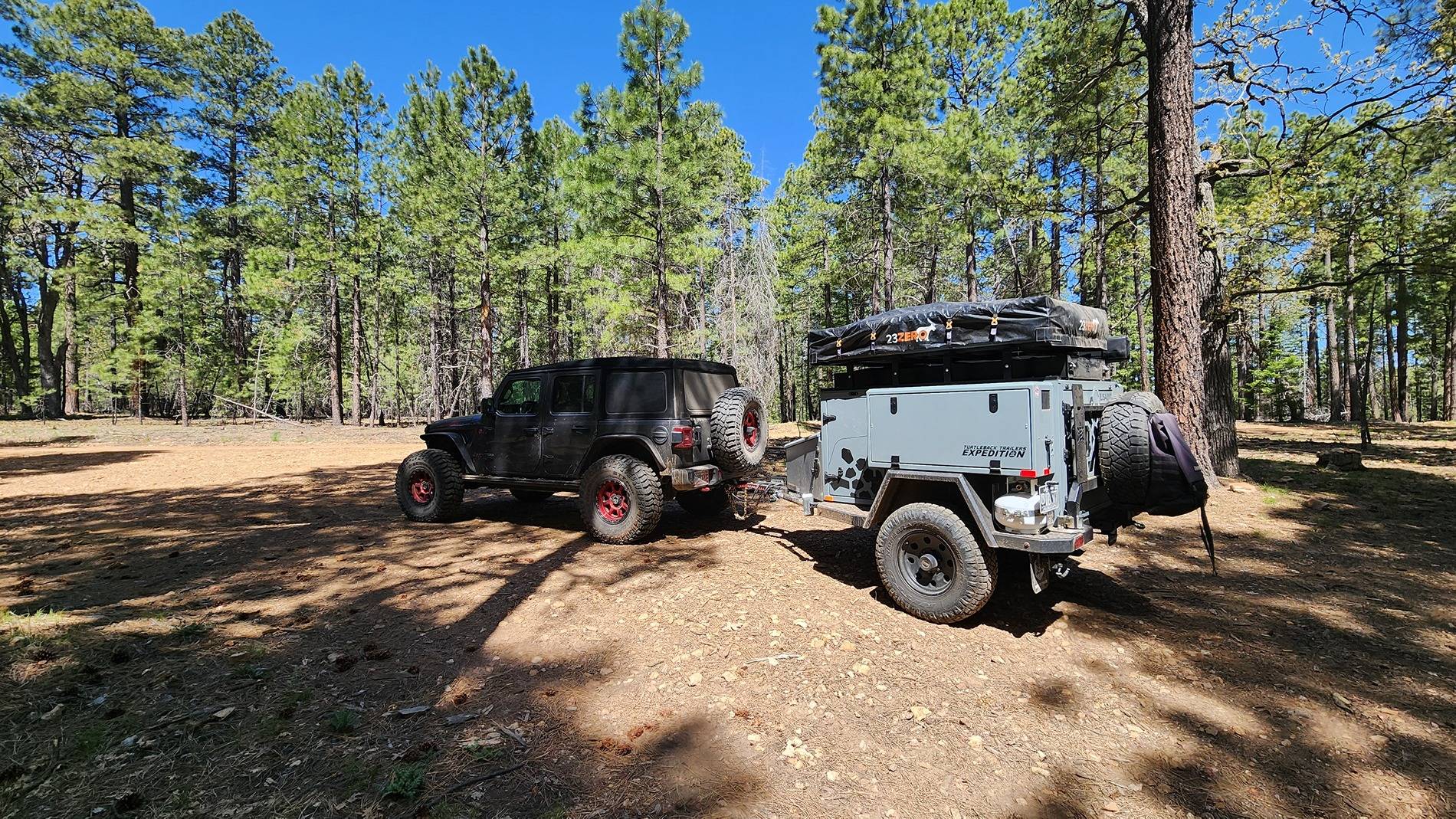 Jeep Wrangler JL Do you remove your Jeep's spare tire while towing? 20240523_101748