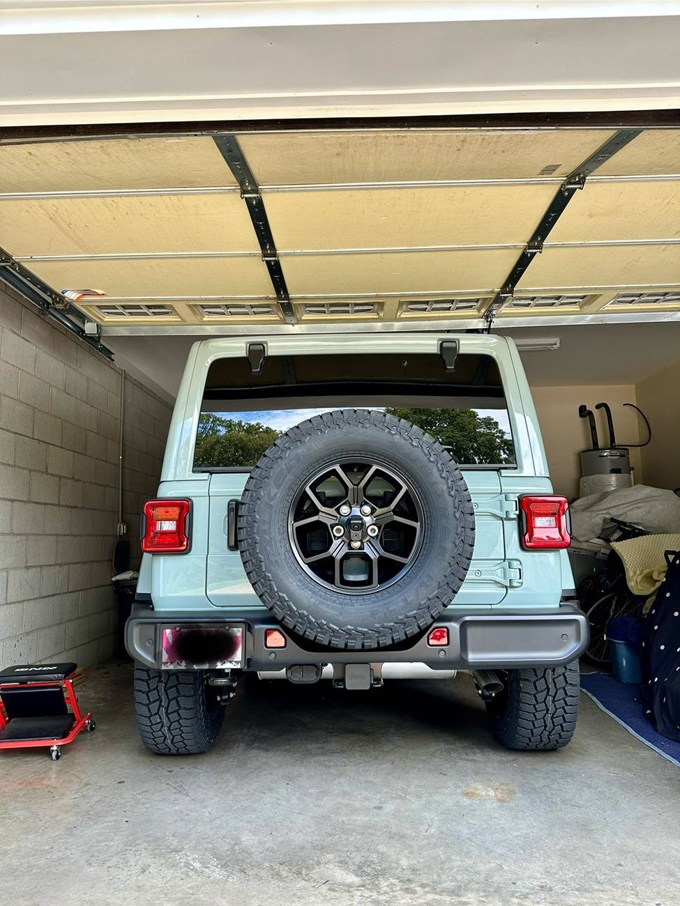 Jeep Wrangler JL Spare tire issue with dealer IMG_1255