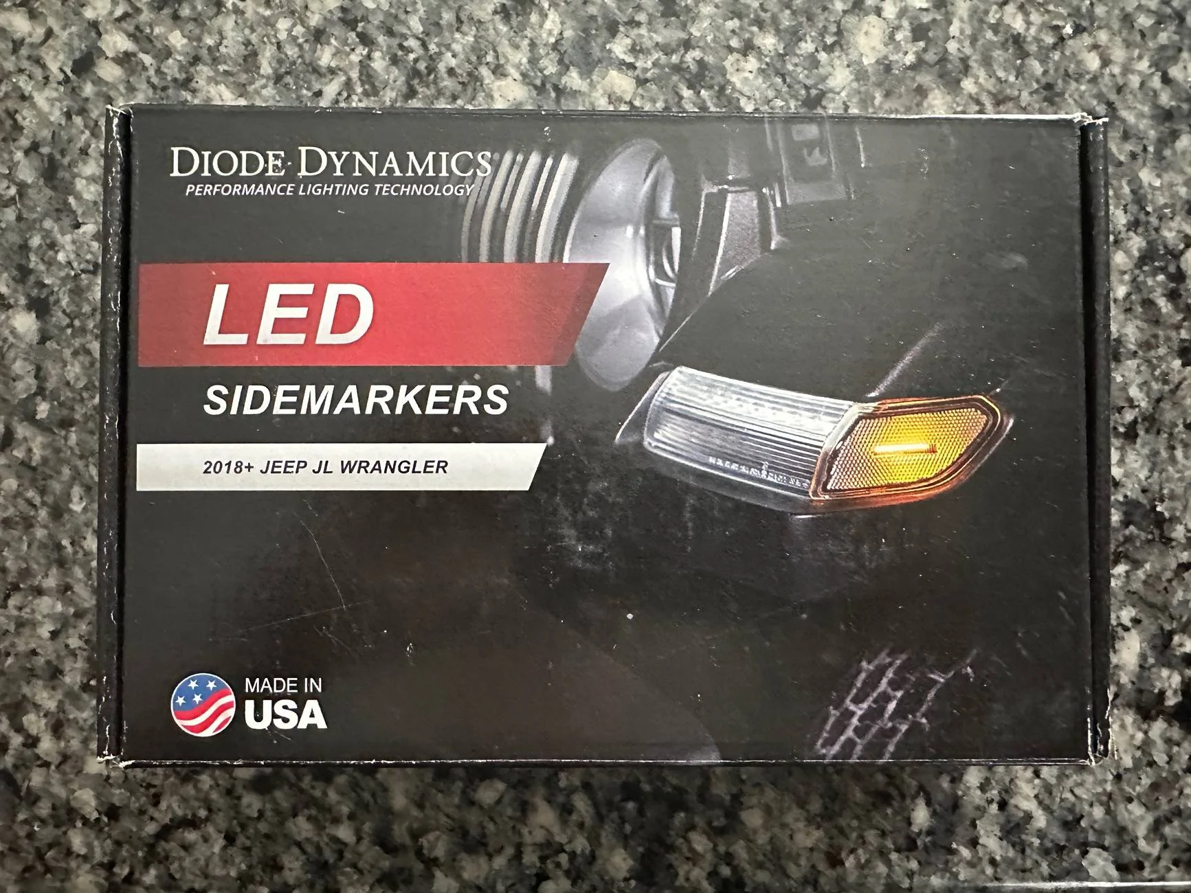 Jeep Wrangler JL Diode Dyanmics Clear LED Side marker lights IMG_2253