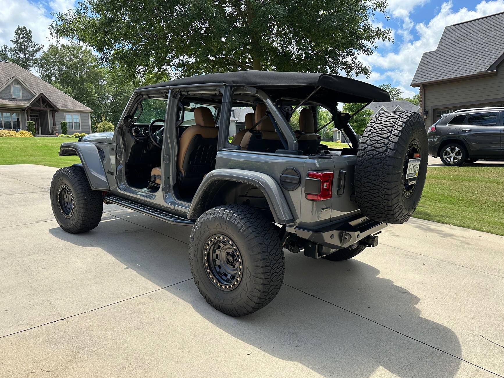 Jeep Wrangler JL Rusty’s JLU slider steps IMG_0595