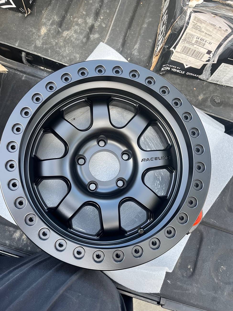 Jeep Wrangler JL Raceline avenger beadlock size question IMG_1948