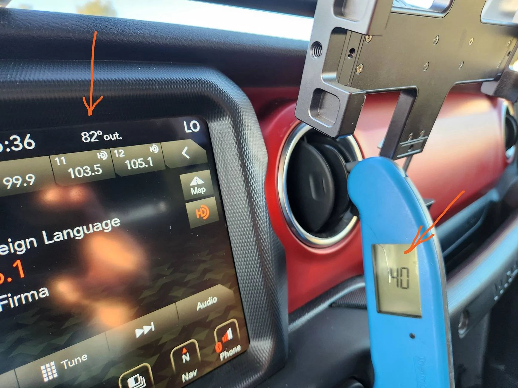 Jeep Wrangler JL "Max A/C" AC temps