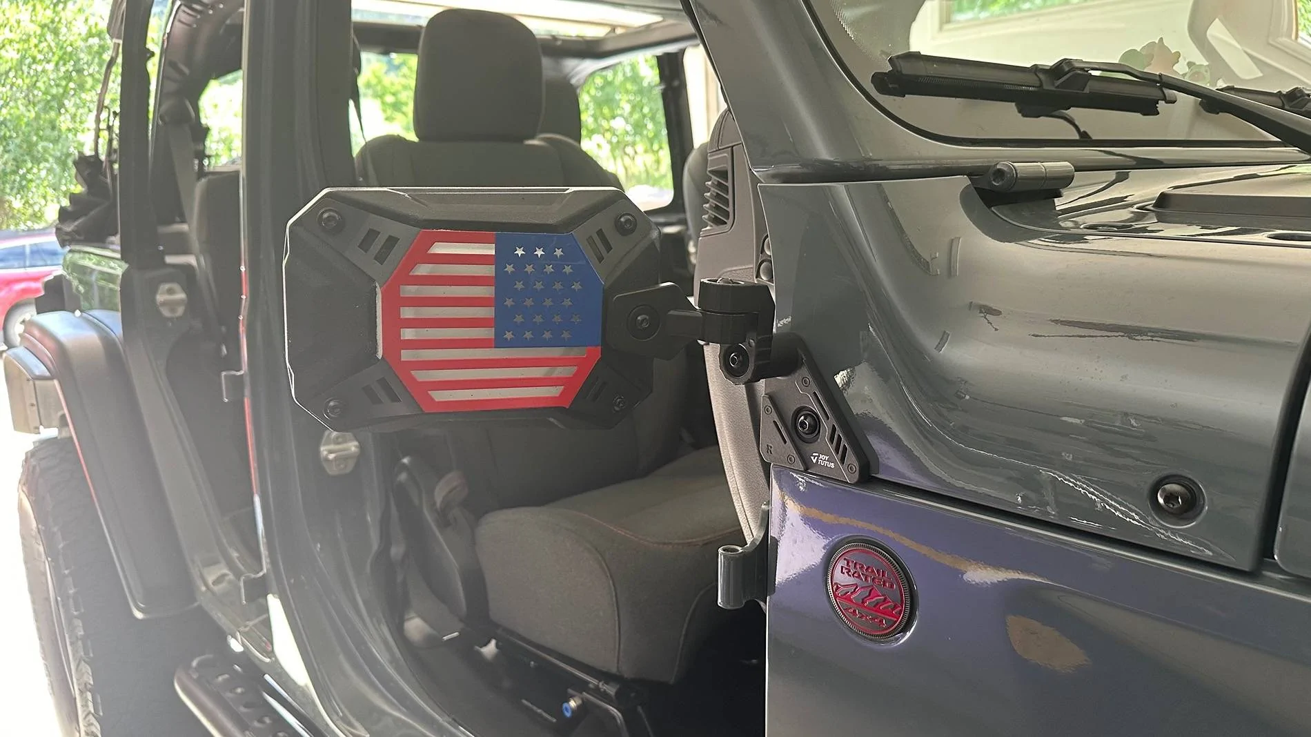 Jeep Wrangler JL Amazon Side Mirrors IMG_7600