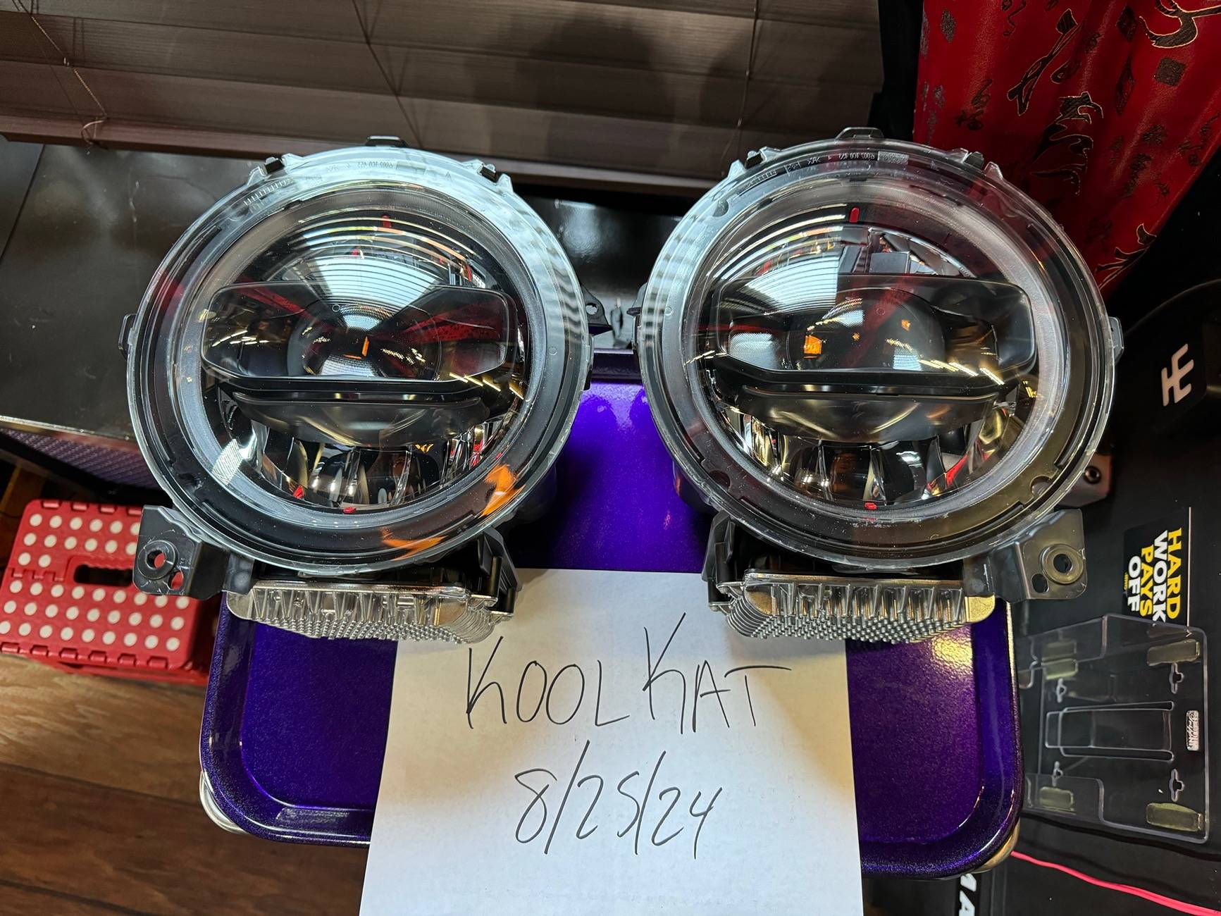 Jeep Wrangler JL 2023 OEM LED Headlights $650 IMG_1286