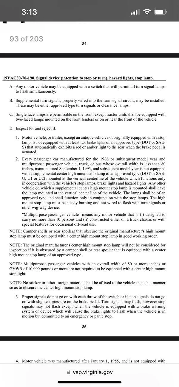 Jeep Wrangler JL Disable DTC error 3rd brake light IMG_4873