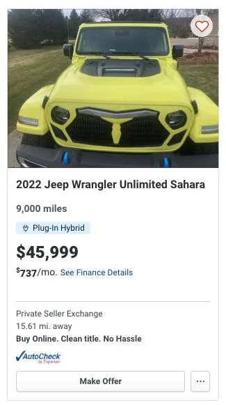 Jeep Wrangler JL Ugliest JL Ever Seen Screenshot 2024-08-25 at 8.36.18 PM