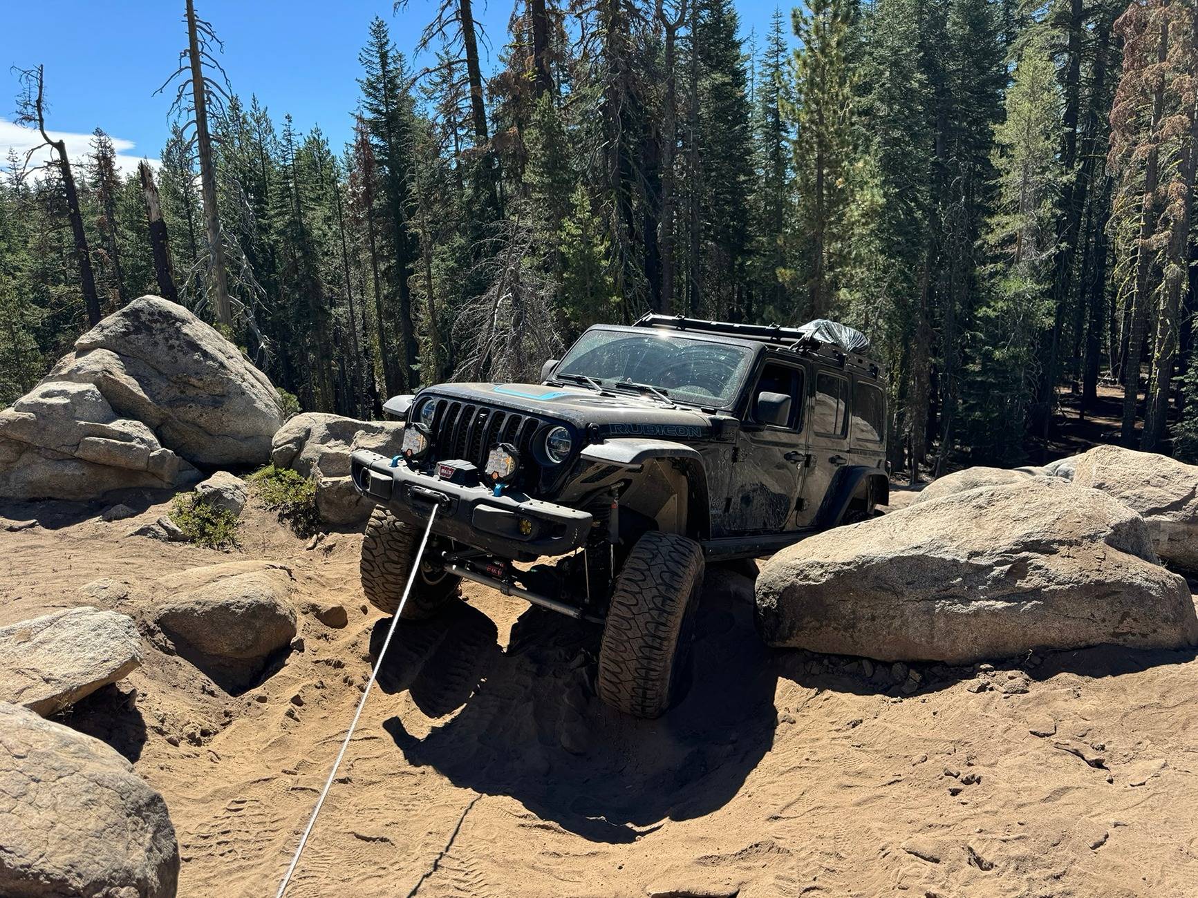 Jeep Wrangler JL Destroyed MBZ Sprinter = JLU Rubicon 4xe build IMG_3034.JPEG