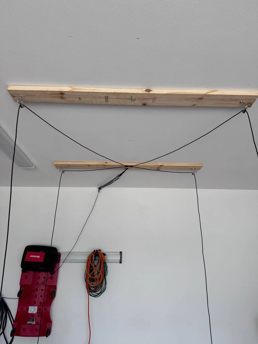 Jeep Wrangler JL DIY Hardtop Hoist Garage Setup Complete IMG_2686