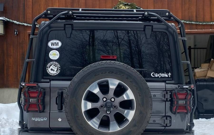 Jeep Wrangler JL GOBI STEALTH ROOF RACK IMG_2961 - CROPPED