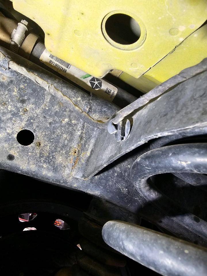 Jeep Wrangler JL 2018 JL upper rear spring perch failure..... 21298