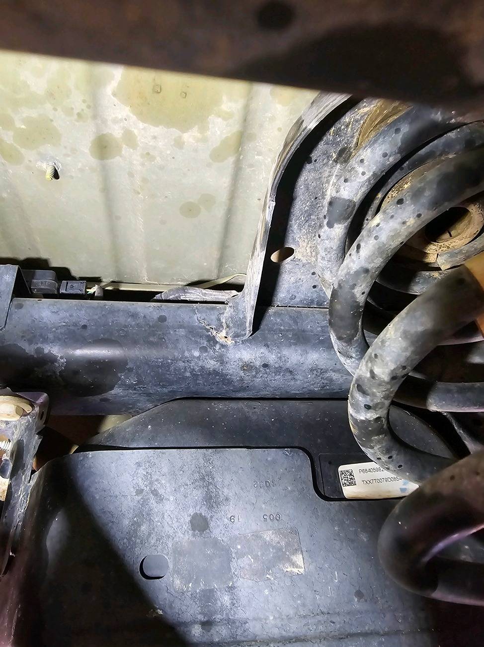 Jeep Wrangler JL 2018 JL upper rear spring perch failure..... 21292