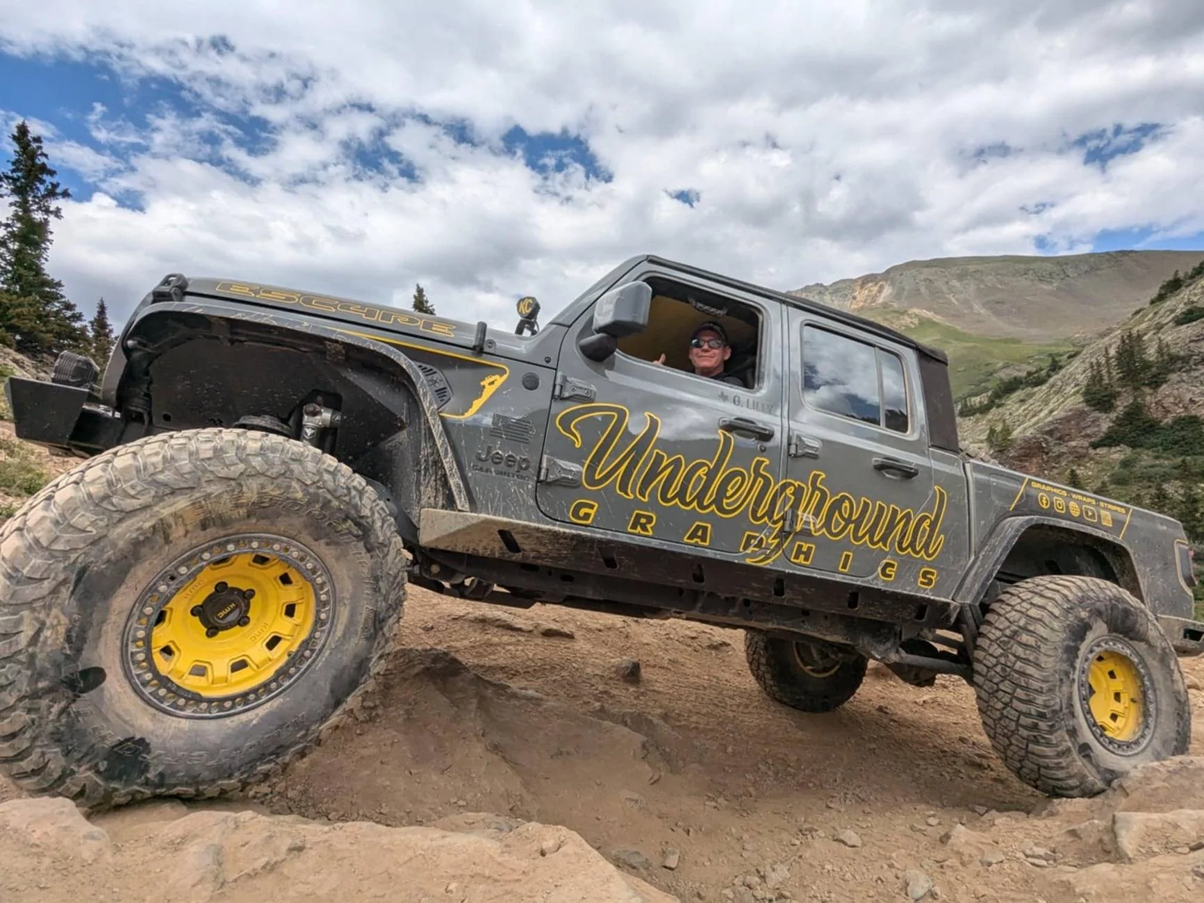 Jeep Wrangler JL Battling The Wall on Poughkeepsie Gulch IMG_9614