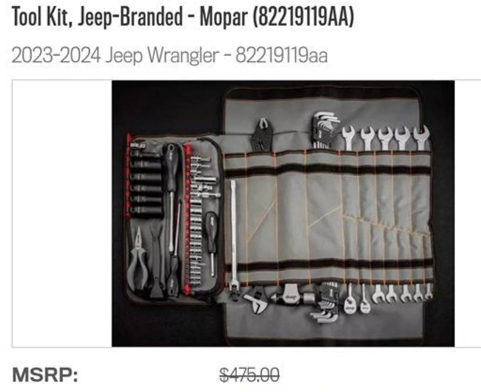 Jeep Wrangler JL DIY Tool Kit for On-Trail Repairs IMG_1725