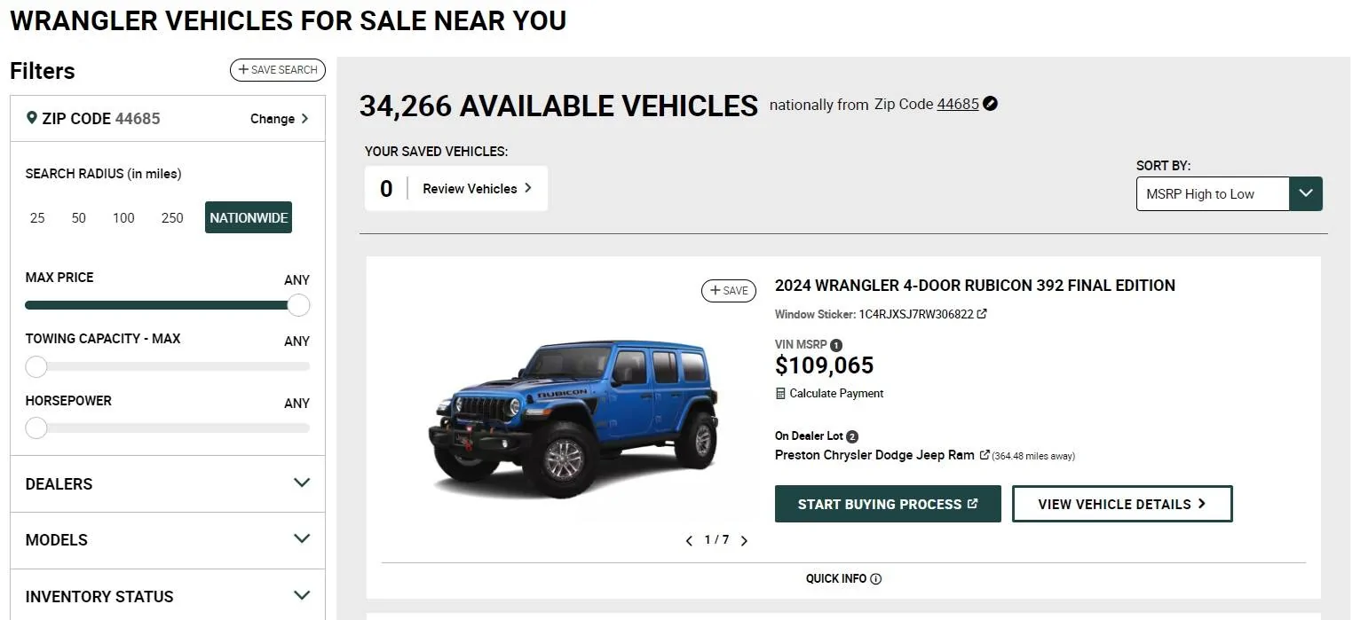 Jeep Wrangler JL Looking Grim(er) For Stellantis zzzj