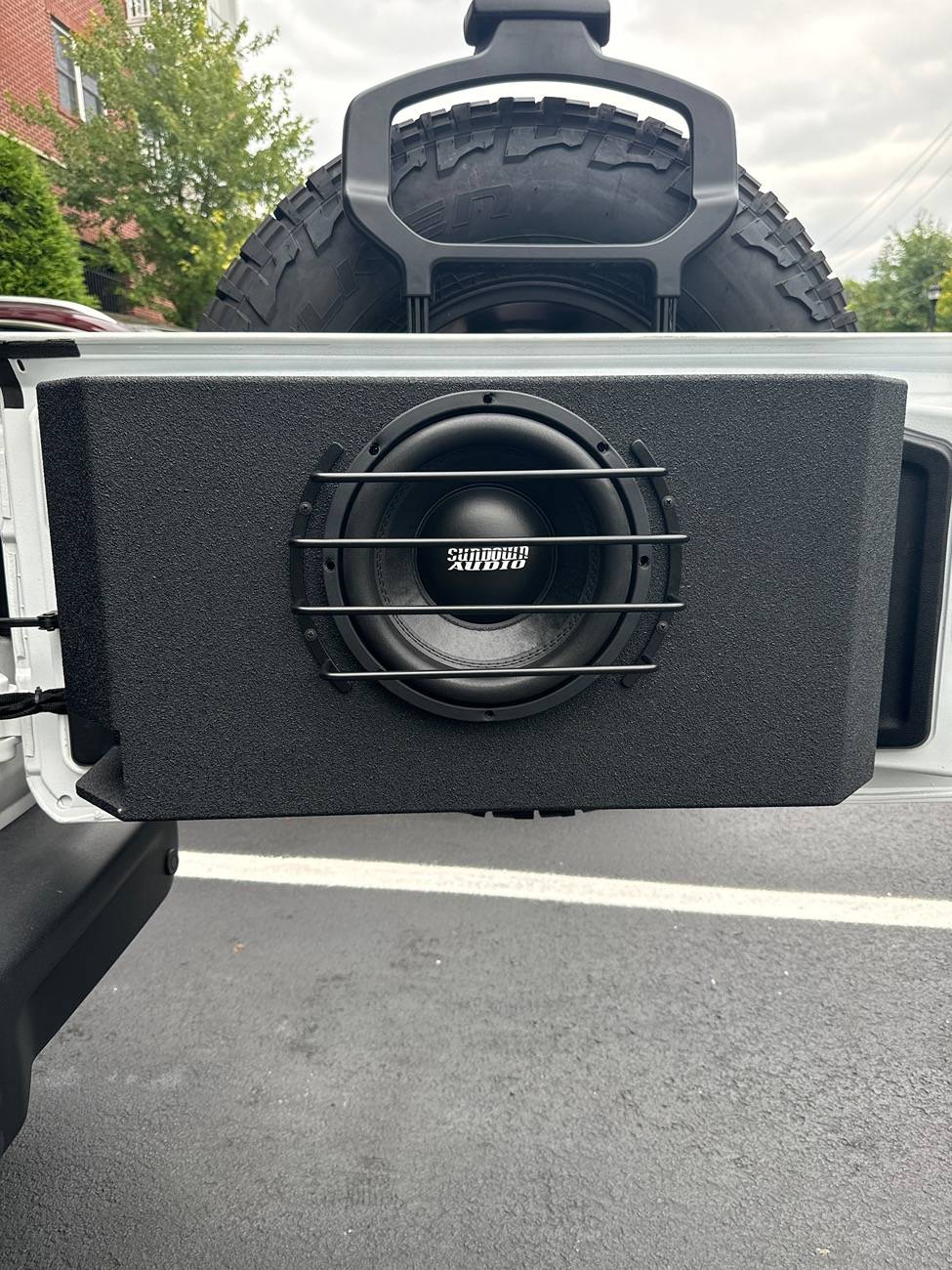 Jeep Wrangler JL DS18 JBASS installation IMG_6511
