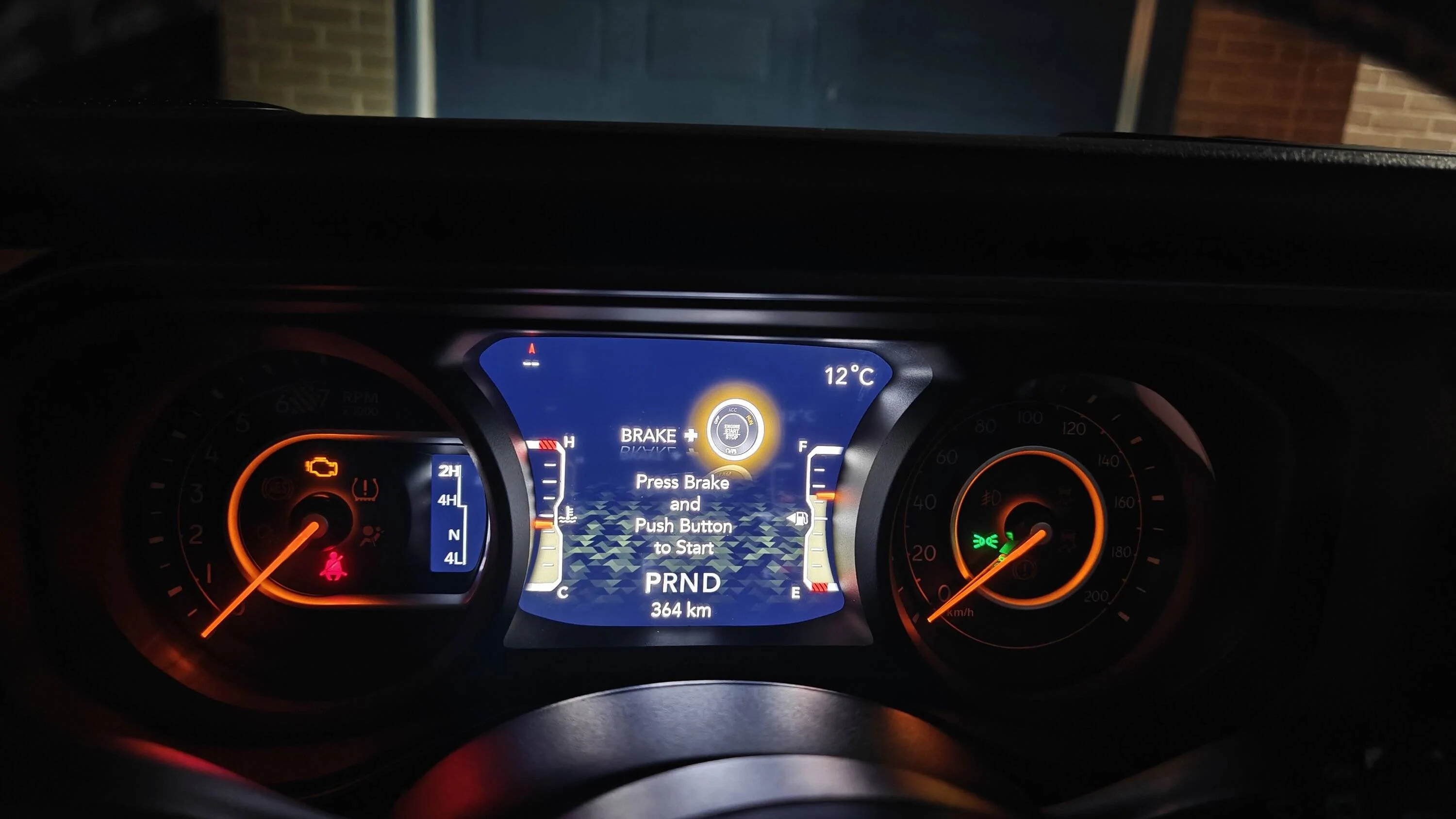Jeep Wrangler JL Dashboard lights issue IMG20240909012543
