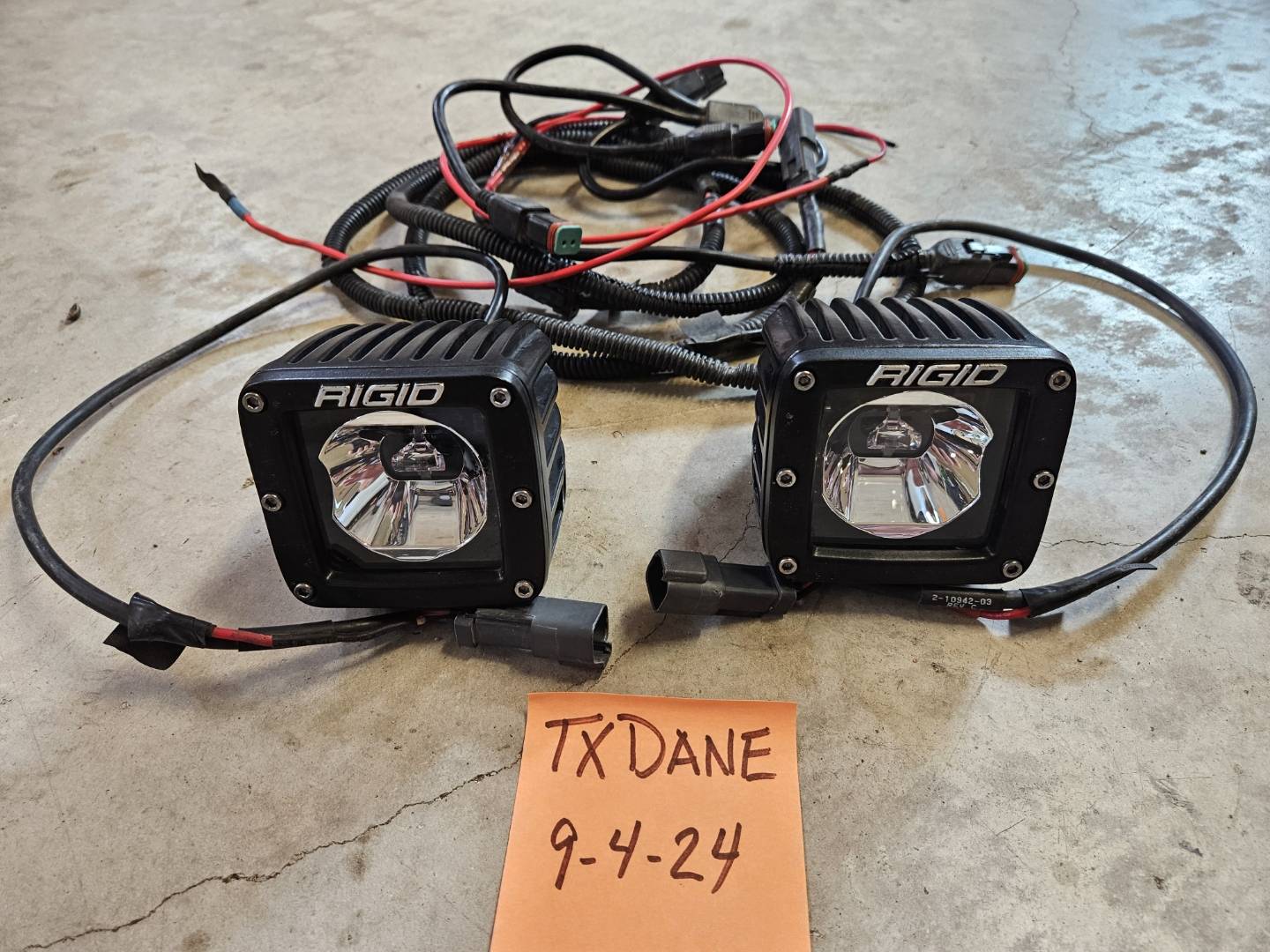 Jeep Wrangler JL Rigid Pod lights ($125) pods4