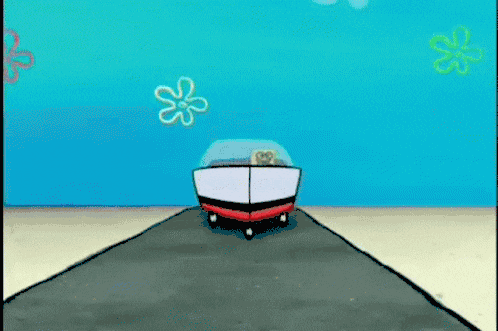 Jeep Wrangler JL Got a warning for no mirrors. spongebob-squarepants-driving-school