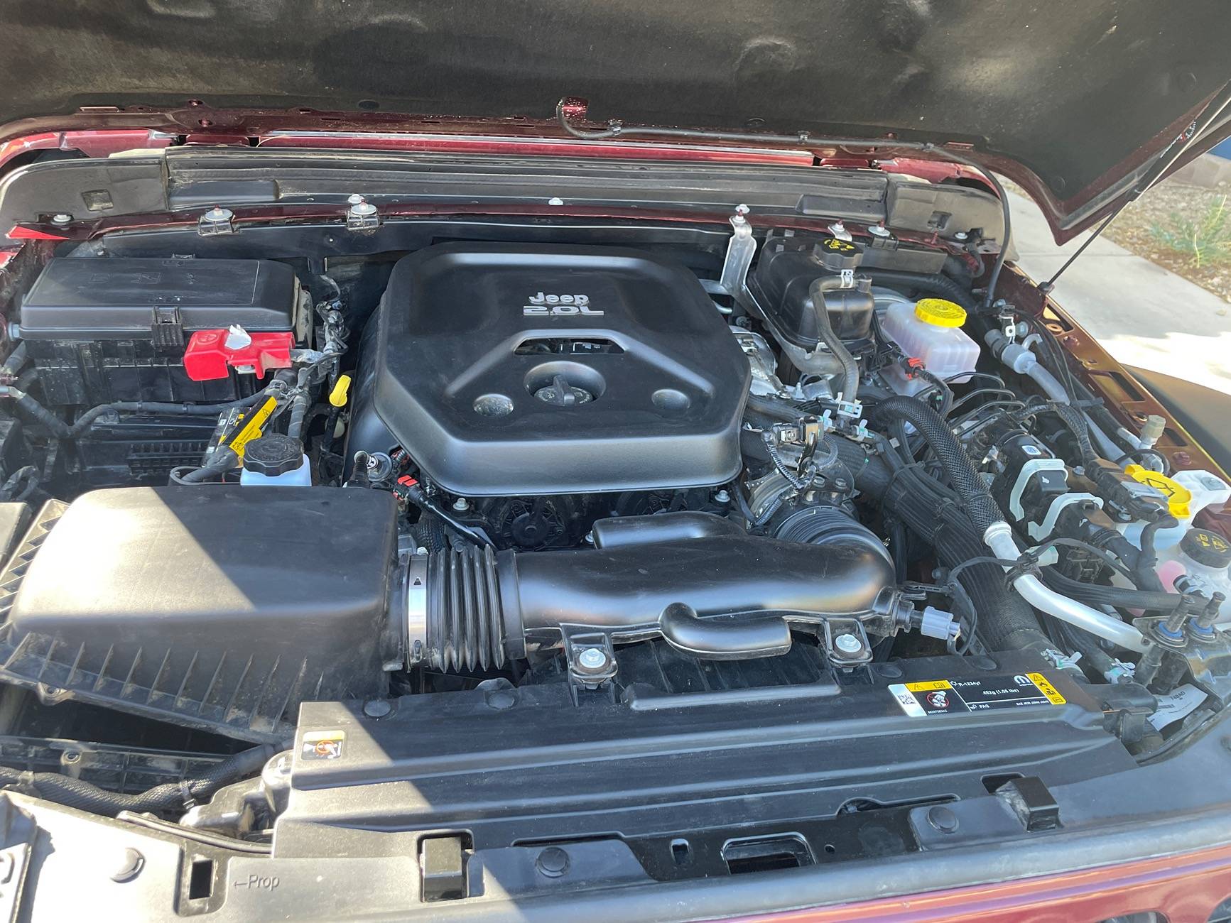 Jeep Wrangler JL K&N Air Filter IMG_0978