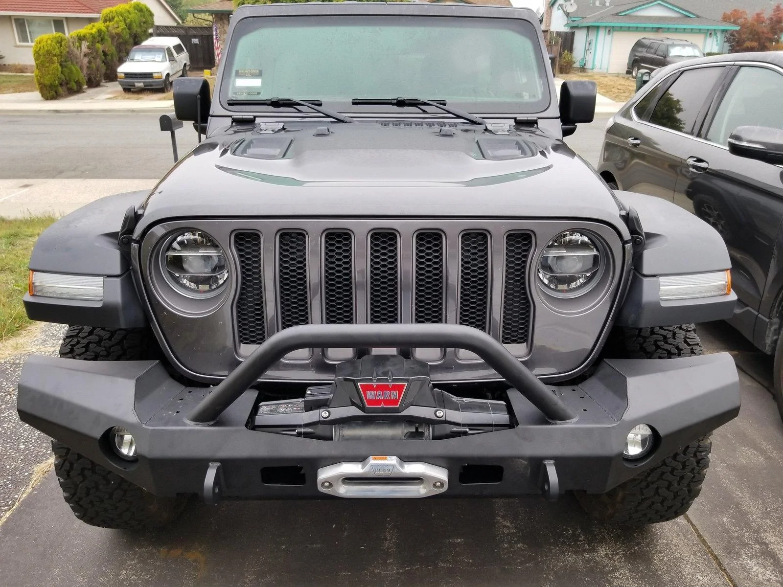 Jeep Wrangler JL Warn Elite JL Full Width Front Bumper! Jeep Warn Install