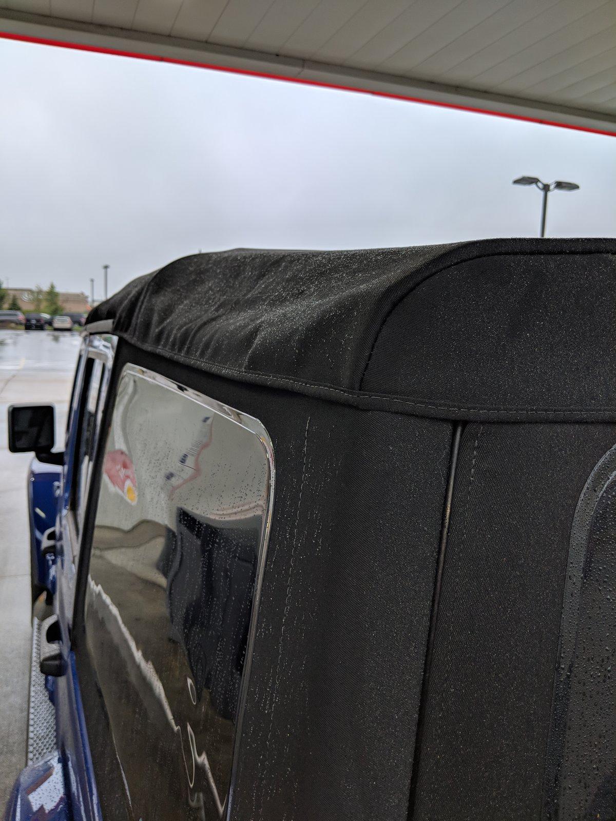 Jeep Wrangler JL Soft Top Issues....the complete list in one spot IMG_20180925_090927