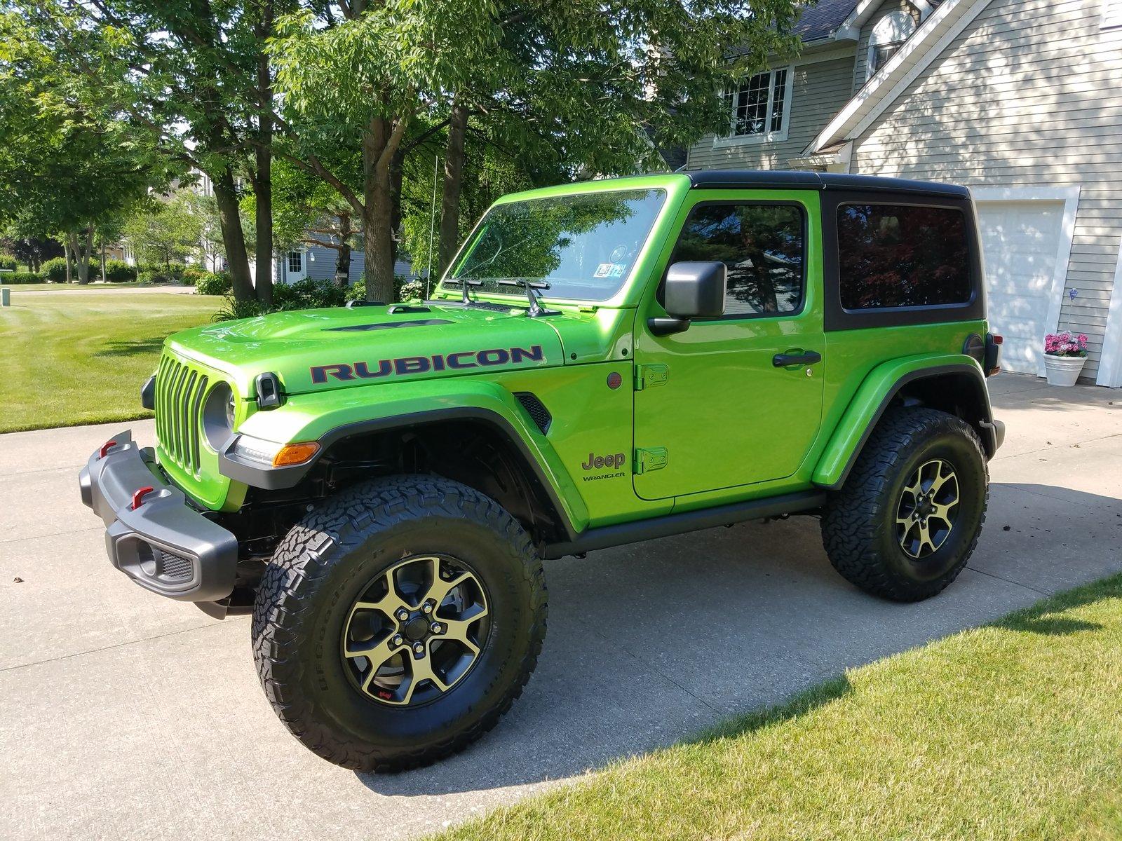 Jeep Wrangler JL Black fenders or painted on Mojito rubicon? 77B4172B-547E-4640-83A7-38B86C7B07D5