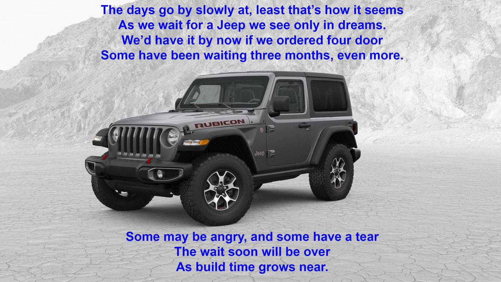 Jeep Wrangler JL 2 DOOR JL build/order discussions master thread jeepwait