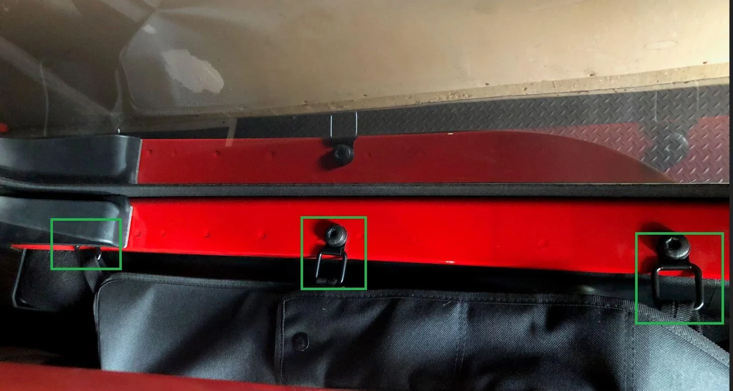 Jeep Wrangler JL GPCA JL Cargo Cover Concerns Cargo mounting points