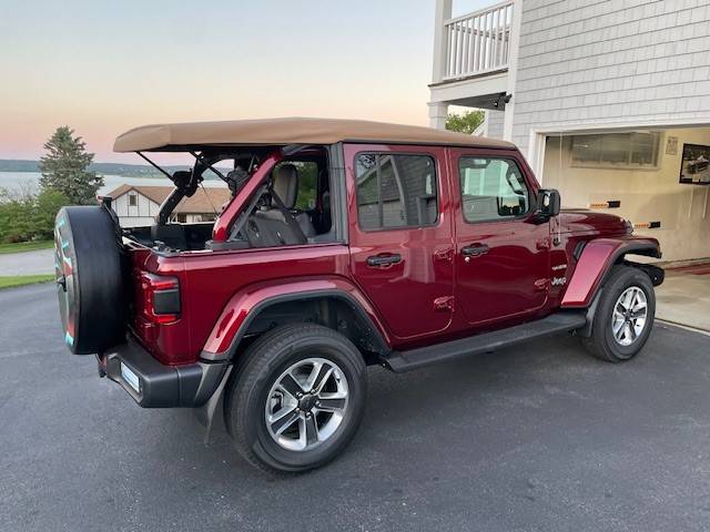 Jeep Wrangler JL Tan top now available! SoftTopNoWindows