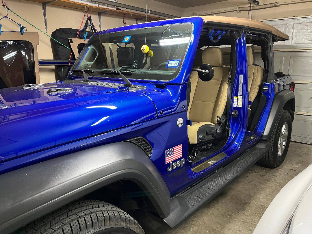 Jeep Wrangler JL Tan top now available! DoorsOff