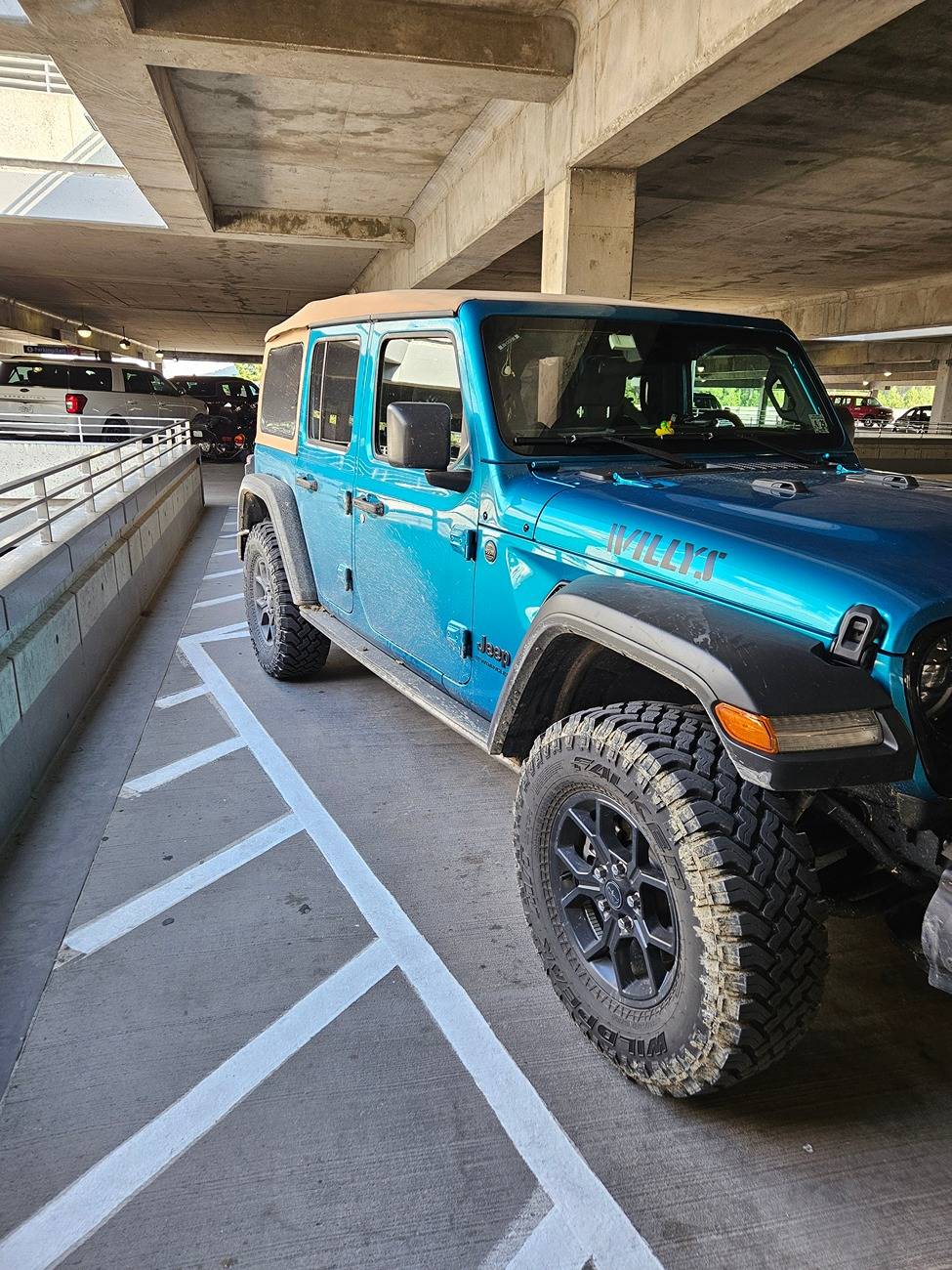 Jeep Wrangler JL Tan top now available! 20240815_162427