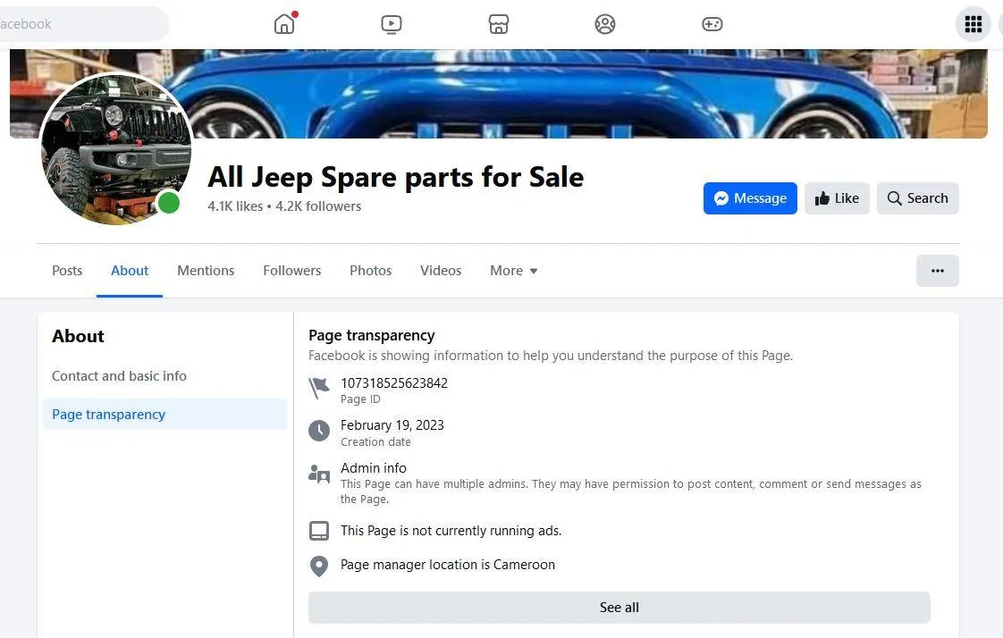 Jeep Wrangler JL Facebook Group Sellers Captur