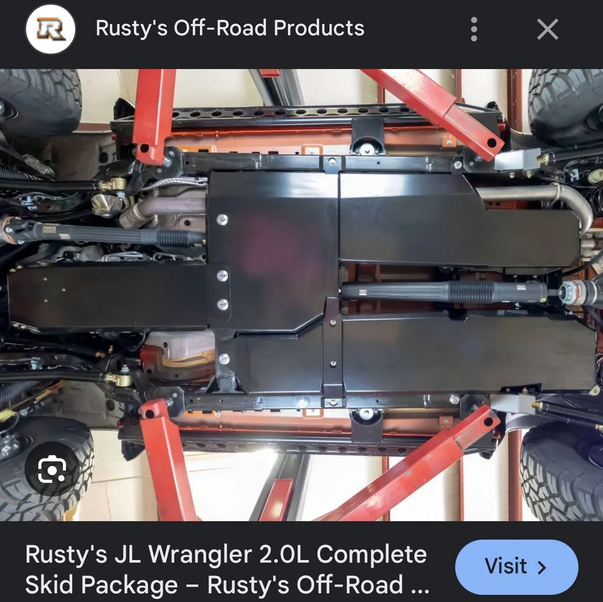Jeep Wrangler JL Highest Clearance Belly Skids? Pics? IMG_3812