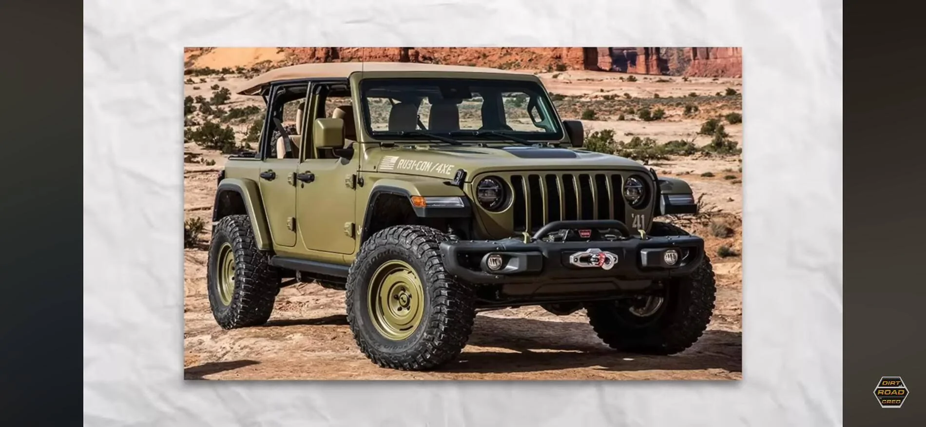 Jeep Wrangler JL Special edition 2025 4xe Willys based on Easter Jeep ‘41 concept! Leaked on Jeep.com before being removed IMG_8007