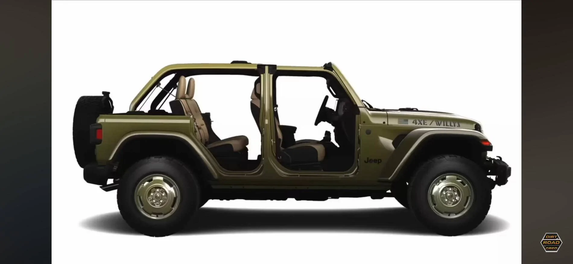Jeep Wrangler JL Special edition 2025 4xe Willys based on Easter Jeep ‘41 concept! Leaked on Jeep.com before being removed IMG_8010