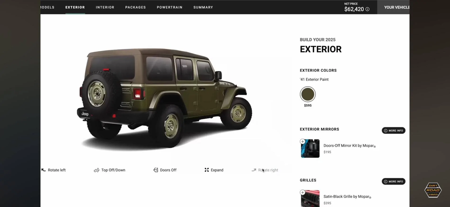 Jeep Wrangler JL Special edition 2025 4xe Willys based on Easter Jeep ‘41 concept! Leaked on Jeep.com before being removed IMG_8006