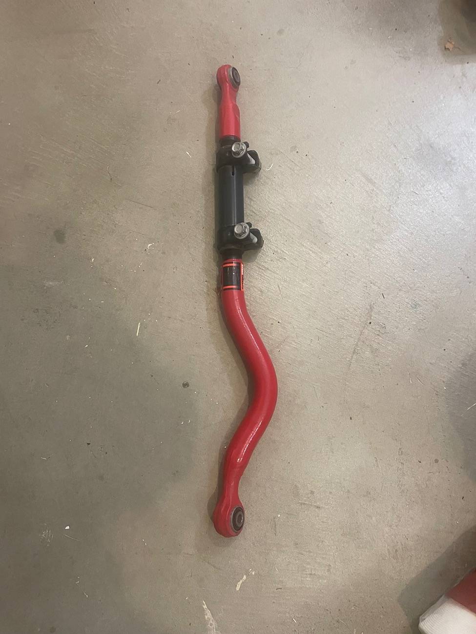 Jeep Wrangler JL Steer Smarts Yeti XD Front Adjustable  Trackbar IMG_9826