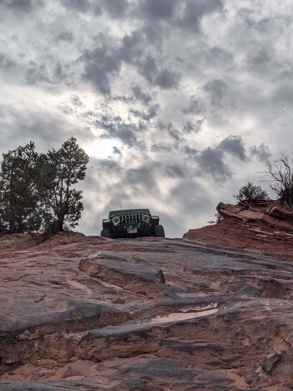 Jeep Wrangler JL Moab trails first time PXL_20240921_150920304