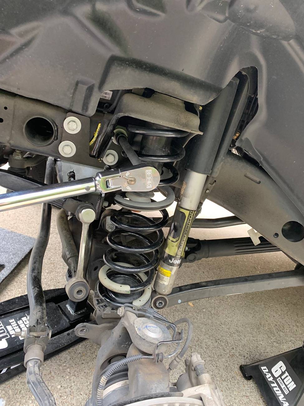 Jeep Wrangler JL All track bar reinforcement bracket options IMG_9916