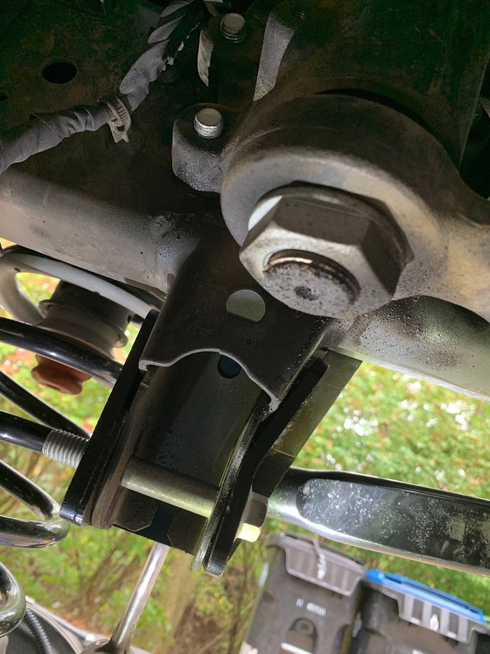 Jeep Wrangler JL All track bar reinforcement bracket options IMG_9919