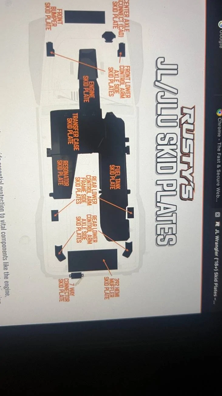 Jeep Wrangler JL Skid plate recommendations? Anything else I need to off-road? IMG_4039